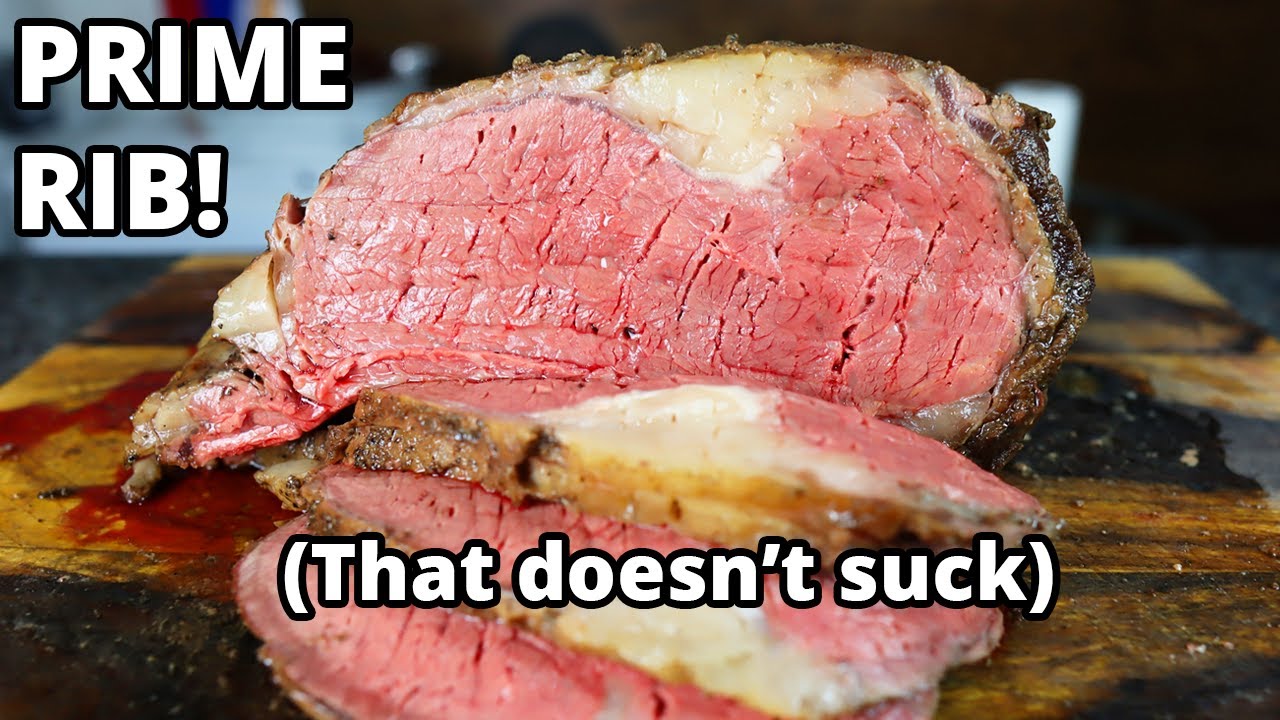 I smoked the PERFECT PRIME RIB BBQ Teacher Video Tutorials