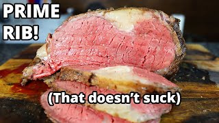 I smoked the PERFECT PRIME RIB @SmokeTrailsBBQ