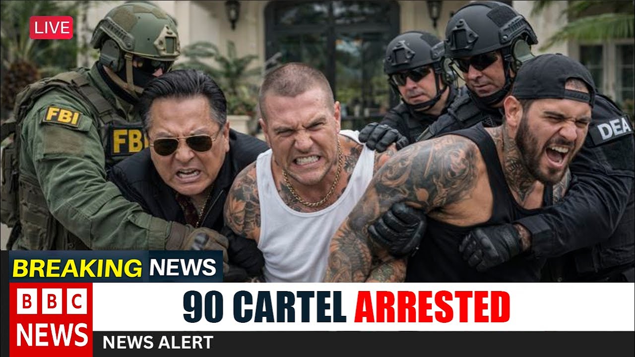 FBI & DEA STORM Texas Cartel Warehouse — 22.6 Tons Drugs, 90 ARRESTED