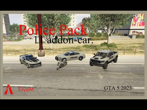 GTA 5 FREE FOR VIP Police Pack no ELS FiveM ready.