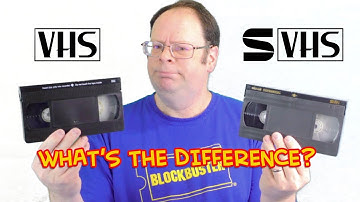 VHS vs SVHS: What