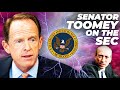 LIVE: Senator Pat Toomey&#39;s Concerns about the SEC &amp; Crypto
