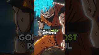 Goku’s STRONGEST Move? You’re Not Ready for #1 😳 #anime #goku #dragonball #dbz #dbs #goku  #shorts