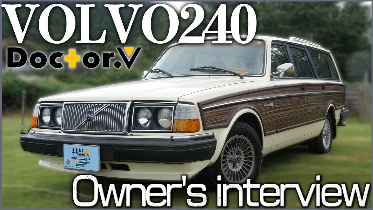 The wood paneling is so cool!] The one and only Volvo 240 Wagon is