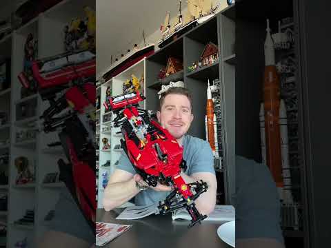 LEGO Technic Ferrari SF-24 F1 Race Car 🏎️🔥 #LEGO #Ferrari #f1