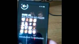 Zune HD Demo Interface