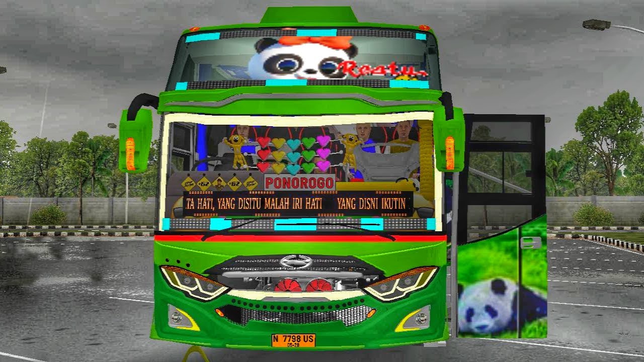 UPDATE‼️KODENAME ACC RUNNING TEXT DAN BENDERA SRIKANDI JB3 HDD JATIMAN SERIES | BUSSID V4.3.4 V4.4.1