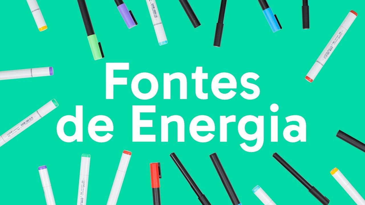 FONTES DE ENERGIA RENOVVEIS E NO RENOVVEIS  QUER QUE DESENHE