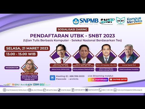 Sosialisasi Pendaftaran SNBT 2023