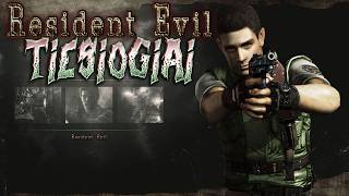 MARATONAS I Resident Evil 1 Remake TIESIOGIAI [Chris, Hard]