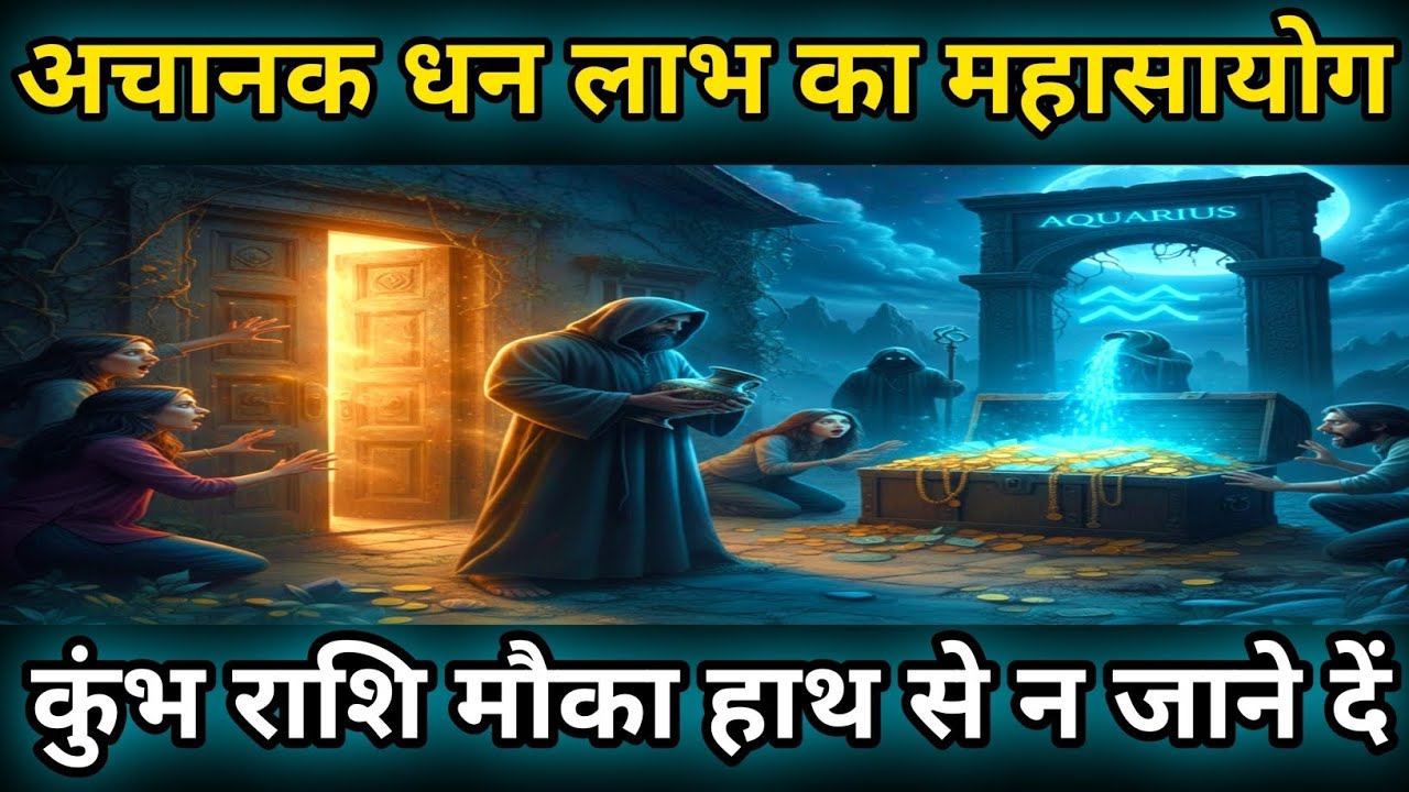 कुंभ राशि: चुपचाप तिजोरी खाली कर दें! 💰 अचानक धन लाभ का महासंयोग शुरू, शनिदेव का गुप्त इशारा