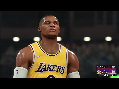 NBA 2K22 Los Angeles Lakers vs Chicago Bulls Full Gameplay (Current Gen - PS4)