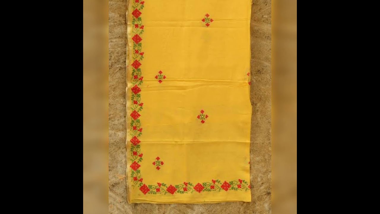 Traditional Hand Embroidery Chadar Designs | Embroidered Chadar Designs 2021
