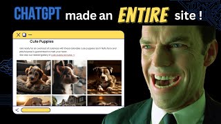 How ChatGPT used AI to create an entire affiliate website