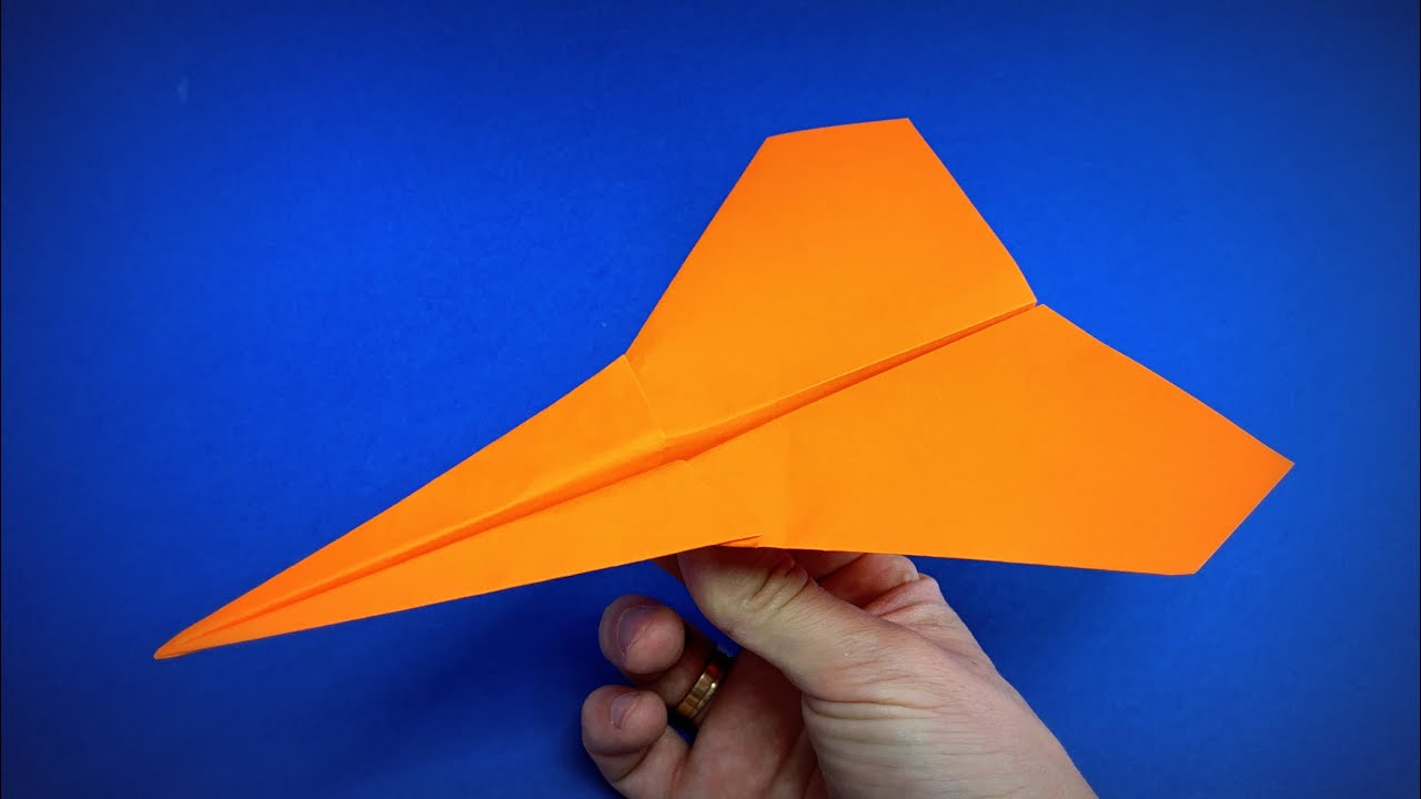 Comment faire un avion de chasse en papier qui vole loin | Origami