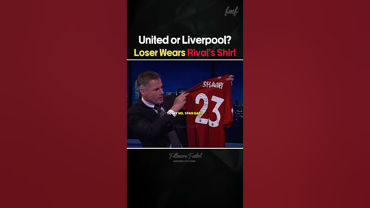 Carragher vs Neville – Loser Wears Enemy Colors ⚽🔥