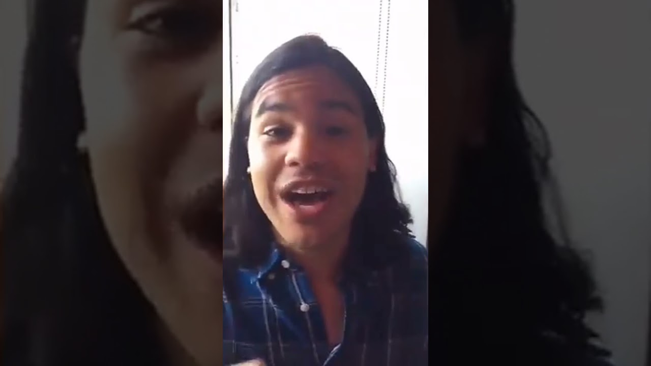 Danielle Panabaker and Carlos Valdes