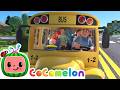 Wheels on the Bus Go Round and Round all through the town 🎶 | Nursery Kids Rhyme FUN!
