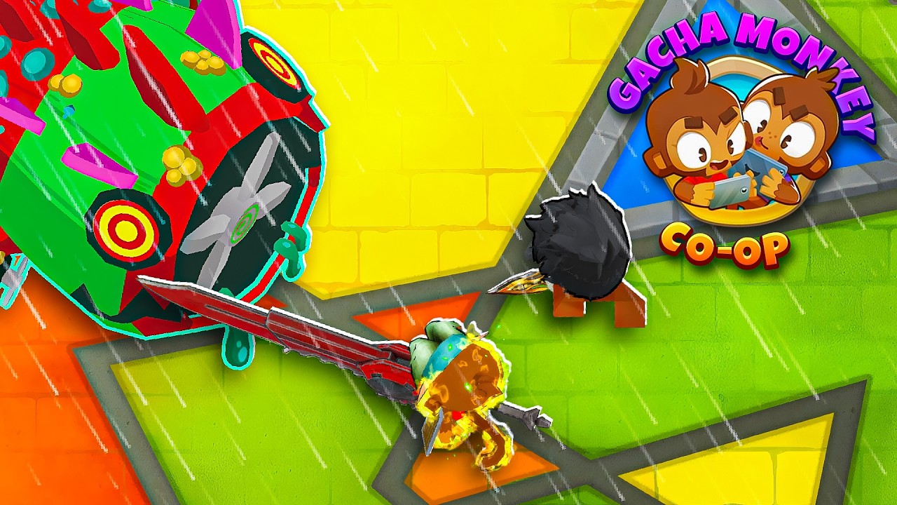We added CO-OP to GACHA MONKEY