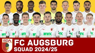 FC AUGSBURG Full Squad For Season Augsburg FootWorld