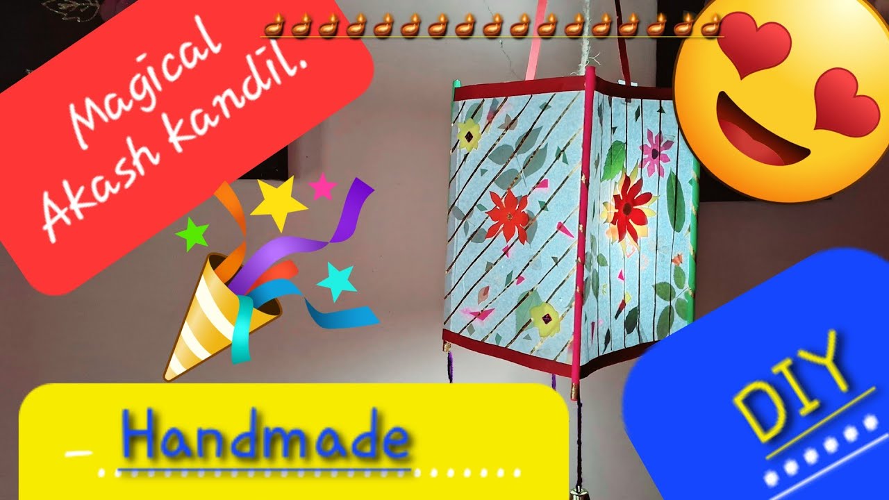 How to make Magical lantern🏮| DIY Akash kandil💥 | Simple Kandil 🔥🪔 idea 