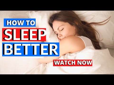 Video: Hoe om aan die slaap te raak as u bekommerd is dat u nie aan die slaap raak nie