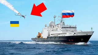 Download lagu Ukrainian Drones STRIKE Russian Ship – Then THIS Happened...