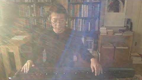 A7-古琴指法 guqin fingering：曲三；第三、四段，中準區隔一、二弦八度勾挑 (Etude 3; part 3 & 4, middle range octaves)