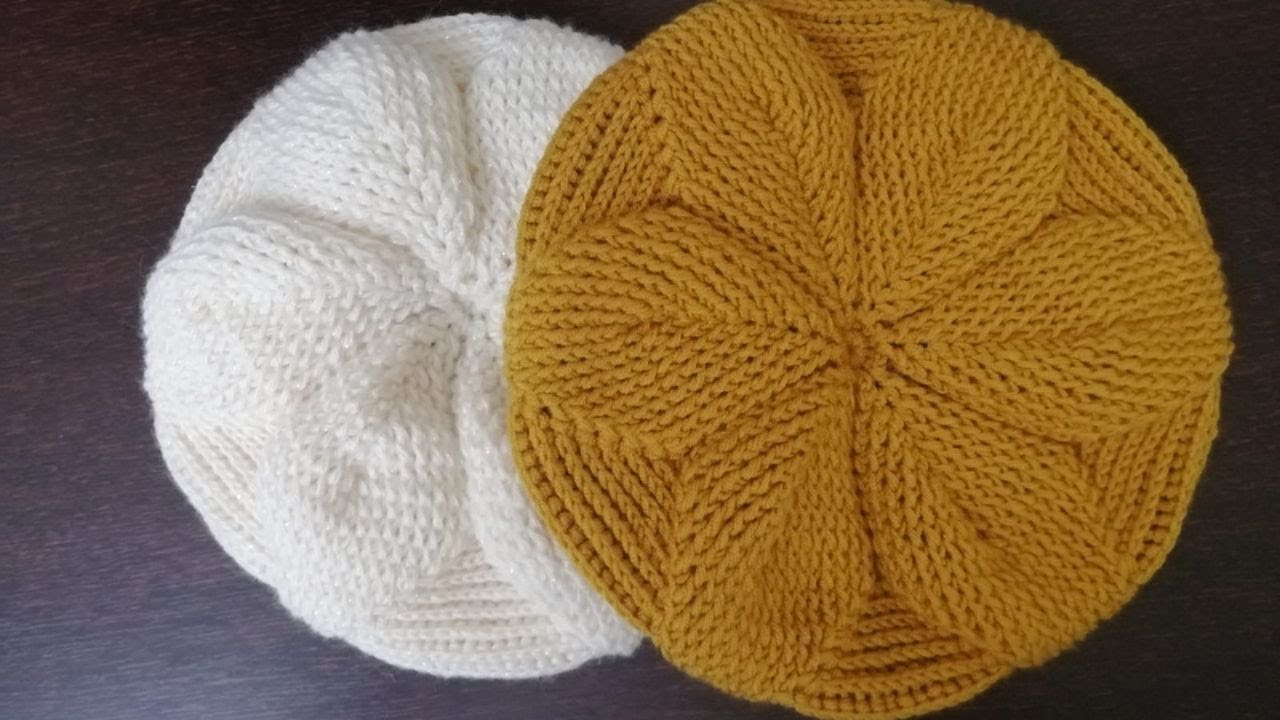 Çok Şık Ressam Bere Yapılışı (Tığ İşi)