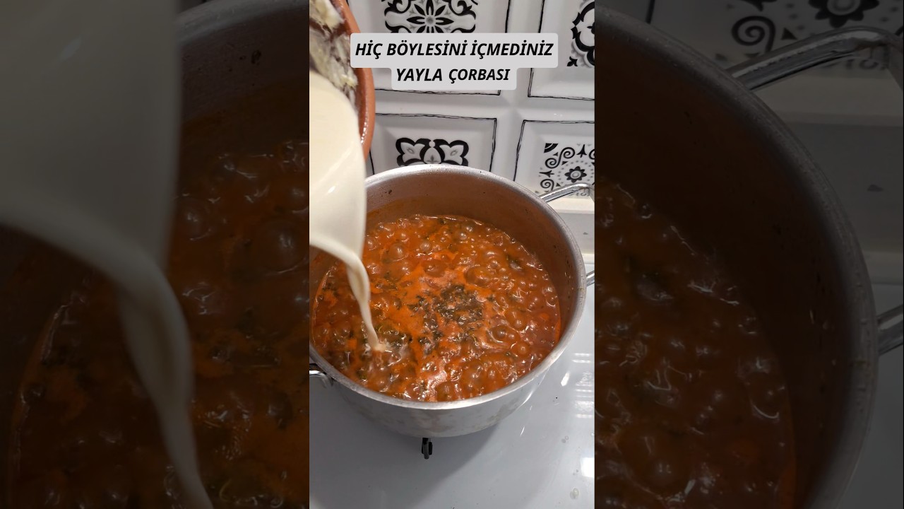 En Pratik Salçalı Yayla Çorbası Tarifi🥣 Tam Kıvamında, Çok Pratik! #çorba #keşfetbeniöneçıkar En Pratik Salçalı Yayla Çorbası Tarifi🥣 Tam Kıvamında, Çok Pratik! #çorba #keşfetbeniöneçıkar