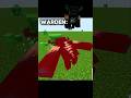 Warden destroyed my whole day😩|| Minecraft bedrock edition || #shorts #minecraft