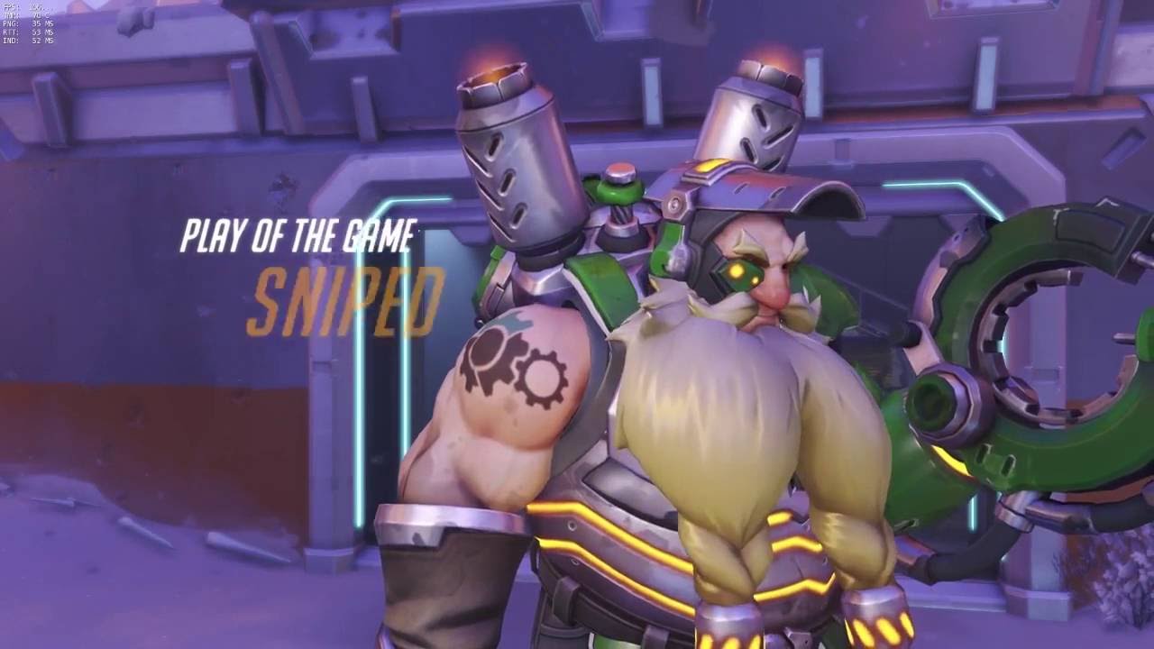 Overwatch Torbjorn (23-0) Gameplay My Hammer Maybe Smaller but its Greater