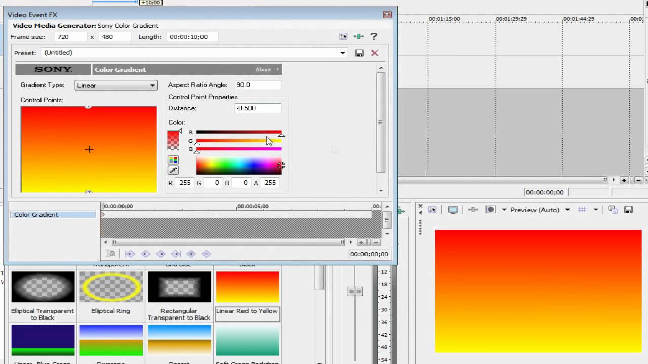How to use media generators properly in Sony Vegas 7 - YouTube