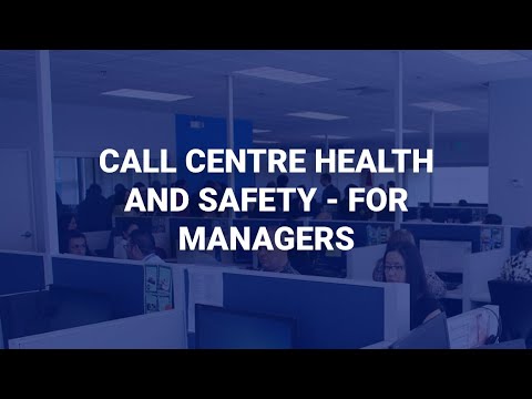 Call Centre Health & Safety For Managers Human Focus by Human Focus International