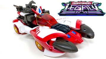 Transformers LEGACY Velocitron Voyager Class OVERRIDE Cybertron Universe Review