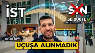 UÇAĞA ALMADILAR, 30.000 TL TAZMİNAT ALDIK! | TK54 İstanbul - Singapur Uçuş Raporu