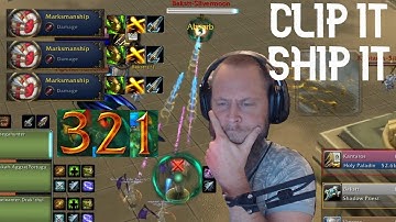 (9.1.5) Tripple mm hunter 3s! DBM pull timer aimed shots from stealth!