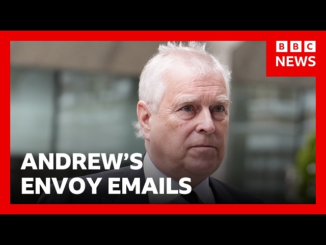Palace was handed Andrew's controversial envoy emails six years ago | BBC News