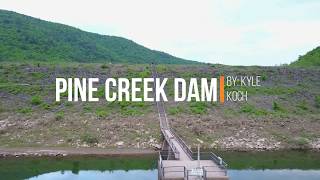 Bird's Eye View of The Pine Creek Dam