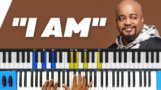JASON NELSON: 'I am' Piano Tutorial (gospel piano tutorials for beginners)