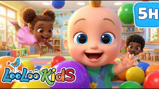 A Ram Sam Sam - Learn Colors and More 🔴📚 | 5-Hour Toddler Songs Compilation | Educational Videos