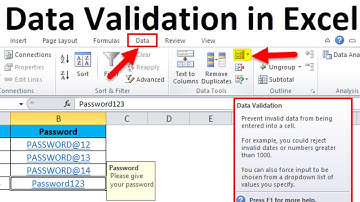 Advanced Excel - Data Validation and Drop-Down List in MS Excel | Virtual Dost