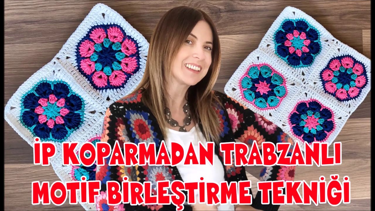 İP KOPARMADAN TRABZANLI MOTİF BİRLEŞTİRME TEKNİĞİ