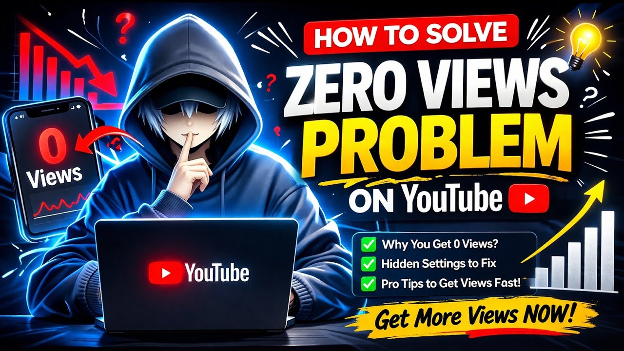 views decrease problem solve - youtube Images High... How to fix Zero views Problem on YouTube Video ||🚀 SamirTip2.2 – Boost ...