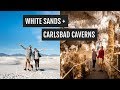 Weekend in new mexico white sands las cruces  carlsbad caverns national park