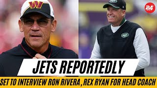 Jets reportedly set to interview Ron Rivera, Rex Ryan for head coach vacancy