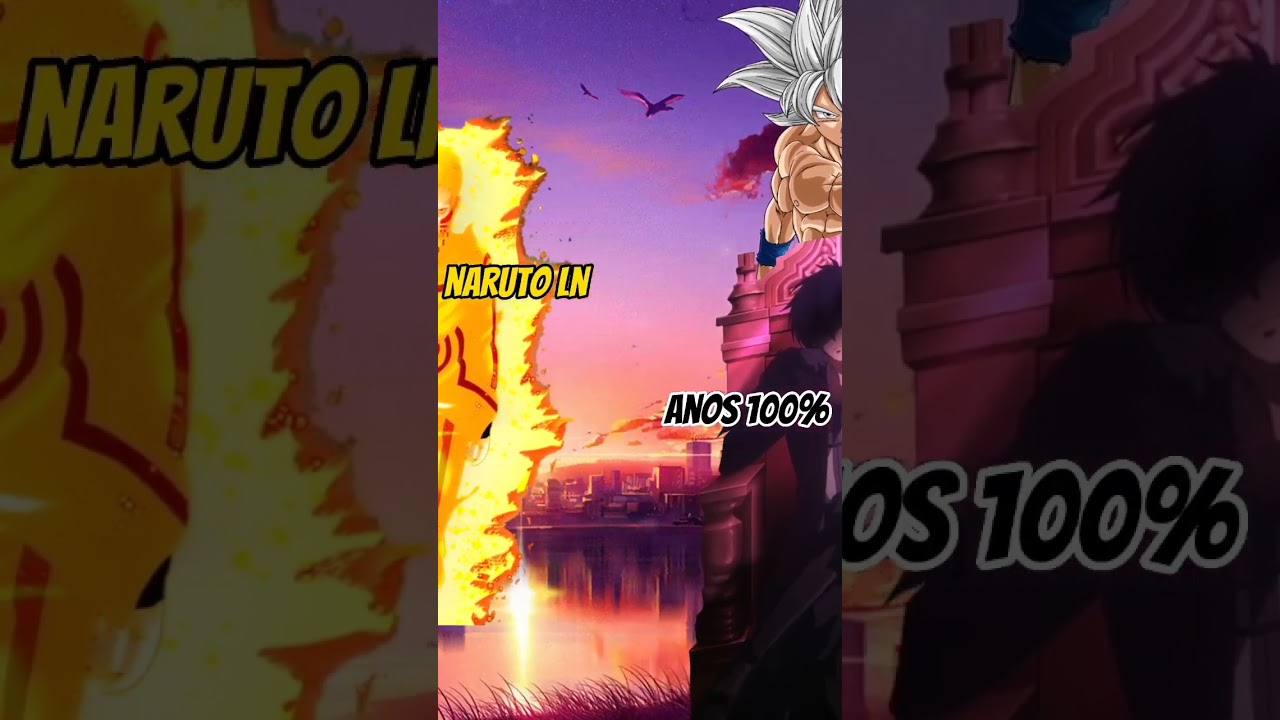 Naruto LN vs Goku and Anos  