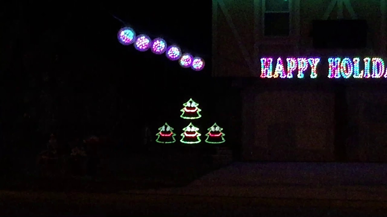 2017 Holiday Light Show Kansas City YouTube