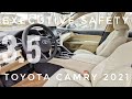 2021 TOYOTA CAMRY РЕСТАЙЛИНГ ОБЗОР ТОЙОТА КАМРИ 3.5 V6 EXECUTIVE SAFETY БЕЛАЯ БЕЖЕВЫЙ СВЕТЛЫЙ САЛОН