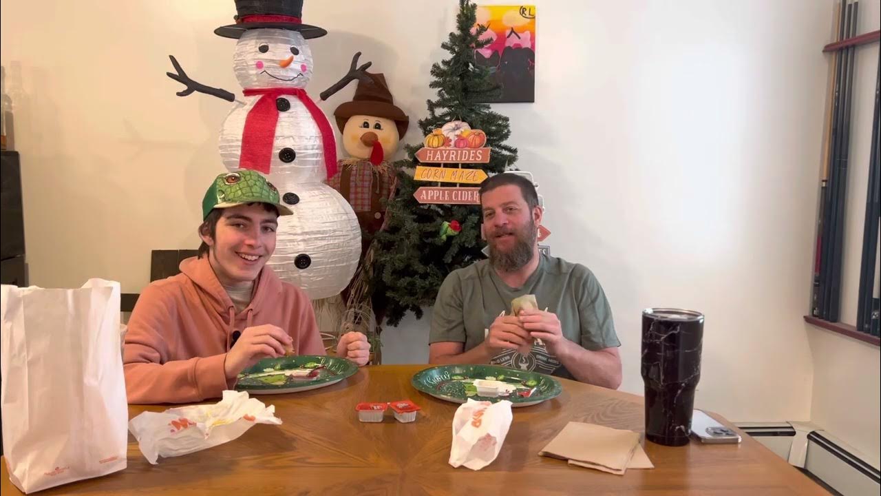 Dunkin Donuts Pancake Wake Up Wraps Review! (Bacon + Egg and Sausage